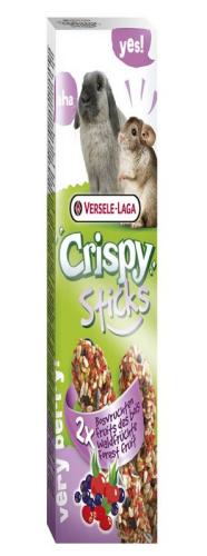 Nagersnack Crispy Sticks Waldfrüchte für Kaninchen & Chinchillas 110 g – Versele-Laga