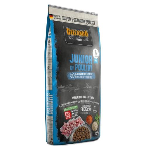 Hundetrockenfutter Junior GF POULTRY 12.5 kg – BELCANDO