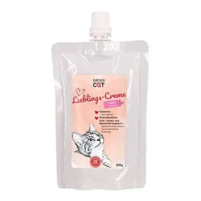 Katzensnack Lieblings-Creme – Lachs – 100 g – naturaCAT