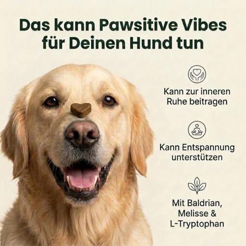 Hundesnack Vitawoof Pawsitive Vibes Hundesnack 180 g ca. 60 Stück