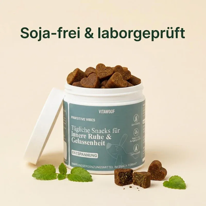 Hundesnack Vitawoof Pawsitive Vibes Hundesnack 180 g ca. 60 Stück