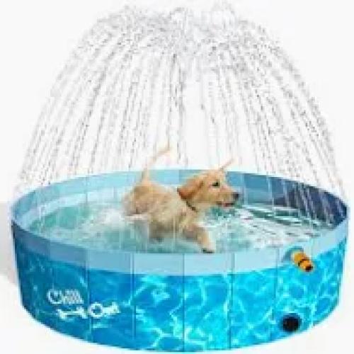 Hundespielzeug Chill Out Splash Fun Dog Pool Hundespielzeug – All For Paws
