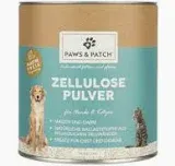 Magen-Darm-Ergänzung ZELLULOSE Pulver für Hunde und Katzen Paws&Patch 250g – Paws & Patch