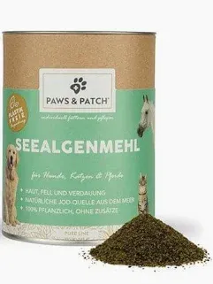 Seealgenmehl – 250 g natürliche Ergänzung für Hunde, Katzen & Pferde – PAWS & PATCH