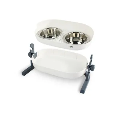 Napfstation L4P 3in1 Elevated Double Dinner – All For Paws