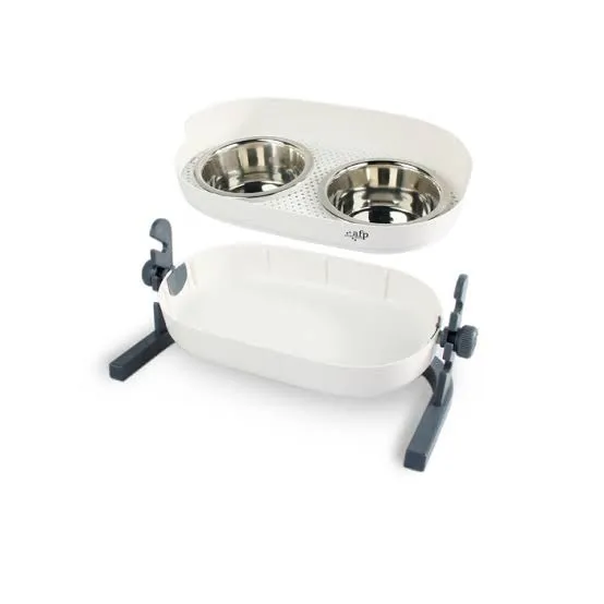 Napfstation L4P 3in1 Elevated Double Dinner – All For Paws