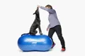 Hundetraining TRAX Peanut blau mit Noppen – FitPAWS