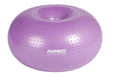 Balancegerät TRAX Donut 33 × 55 cm violett – FitPAWS