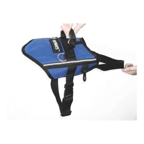 Therapiegeschirr Safety Harness M blau – FitPAWS
