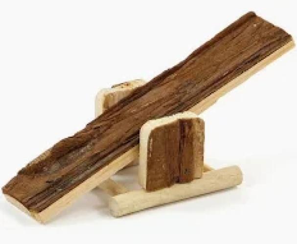 Nager Holz Schaukel 22x8x7.5cm – swisspet
