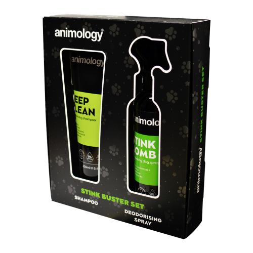 Animology Stink Buster Set Hundepflege Geruchskontrolle