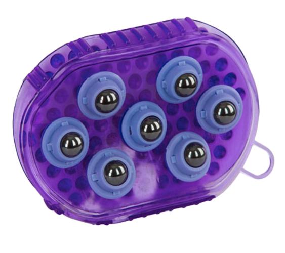 Bürste magnet massage Lila