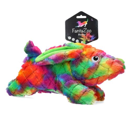 FantaZoo Bunny L Hundespielzeug mit Hasen-Motiv Größe L