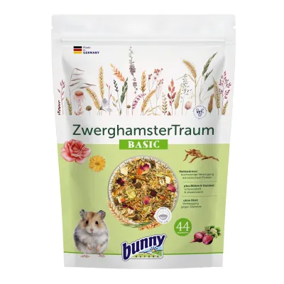 Bunny ZwerghamsterTraum BASIC Alleinfutter 600 g