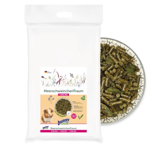 Bunny MeerschweinchenTraum YOUNG 4kg, Alleinfutter für junge Meerschweinchen