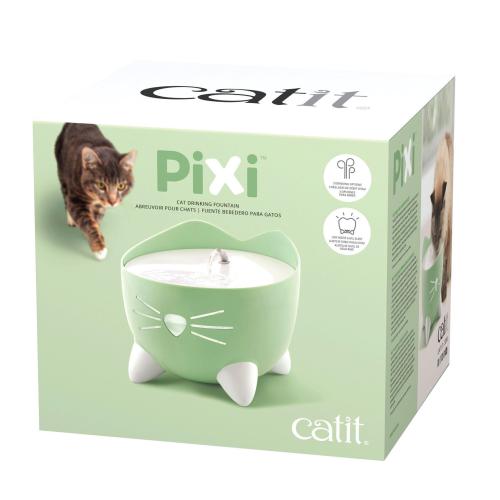 Catit Pixi Trinkbrunnen Mint für Katzen 2,5 Liter