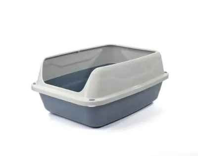 Katzentoilette - Sonic Big - grau/weiss - Georplast