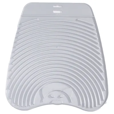 Stefanplast Fussmatte Katzentoiletten Grau