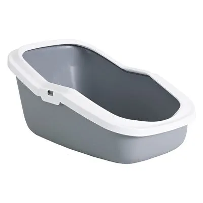 Savic Gizmo Katzentoilette in grau