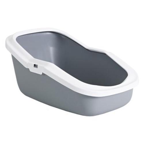 Savic Gizmo Katzentoilette in grau