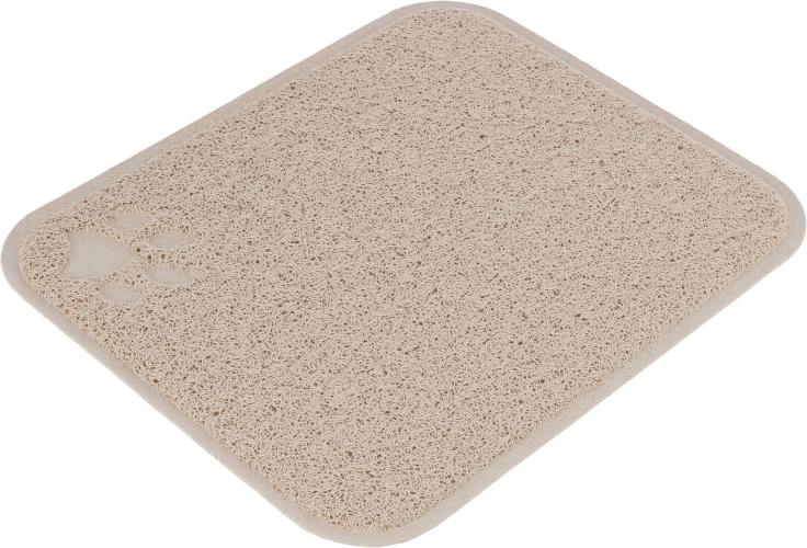 Vorleger für Katzentoilette PVC 37 × 45 cm blush