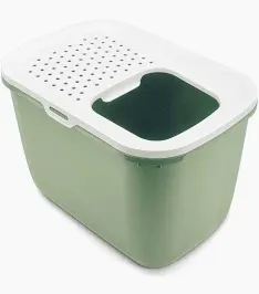 Nobby Katzentoilette Hop In botanik grün 58,5×39×39,5 cm