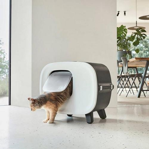 Katzentoilette Mira, 55.5 x 44 x H49.5cm, grün