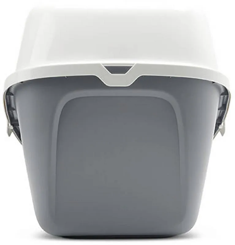 Katzentoilette Nestor Giant, weiss-grau