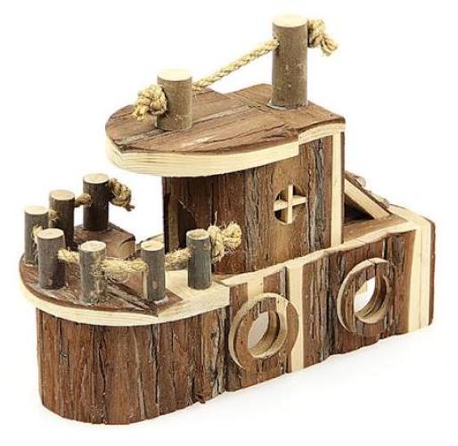 Hamster-Schiff 34.5x17x27cm – swisspet