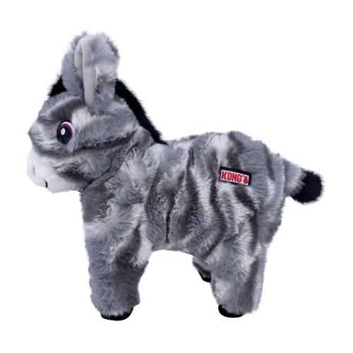 KONG Low Stuff Stripes Donkey M, 24.7x27.3x8.3cm