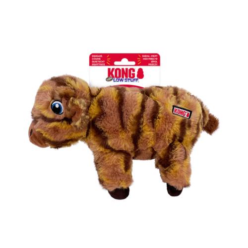 KONG Low Stuff Stripes Cow M, 16.5x31.75x7.6cm