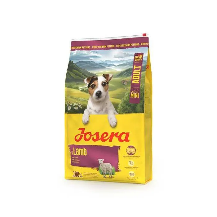 Hundetrockenfutter Mini Lamb 900 g – Josera