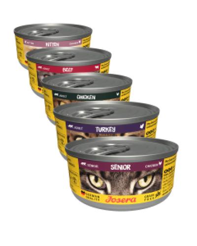 Katzennassfutter Nassfutter Dose 85 g Vollsortiment – Josera