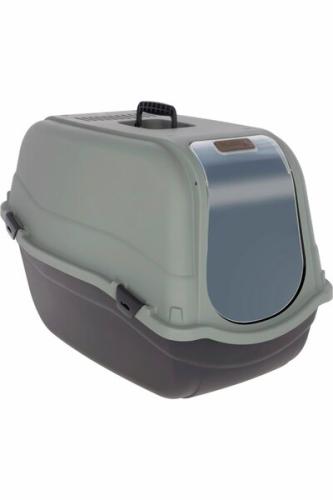 Heimtierzubehör Katzentoilete Emma Eco XL 65x44x46, schwarz/grüngrau – Kerbl