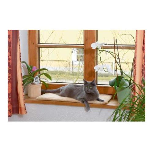 Hundebett Fensterliegekissen 60x26x2cm selbstwärmend – Kerbl