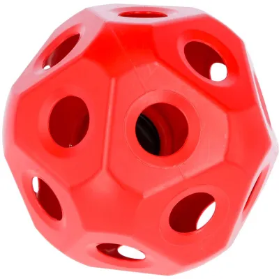 Pferdepflege-Zubehör Futterspielball rot f. Pferde – Kerbl