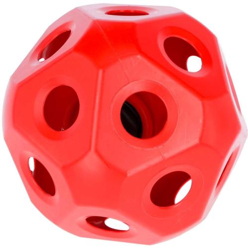 Pferdepflege-Zubehör Futterspielball rot f. Pferde – Kerbl