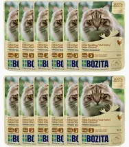 Bozita HiS Pouch viel Hühnchen 85 g Nassfutter Katze 12-er Karton