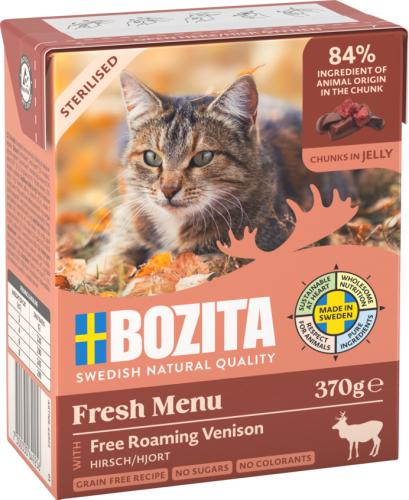 Bozita HiG Sterilised mit Hirsch, Cat, 370 G