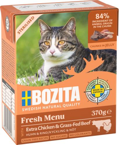 Bozita HiG Sterilised mit Huhn & Rind, Cat, 370 G