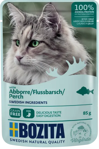 Bozita Pouch HiG Barsch, Cat, 85 G