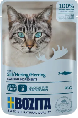 Bozita Pouch HiS Hering, Cat, 85 G