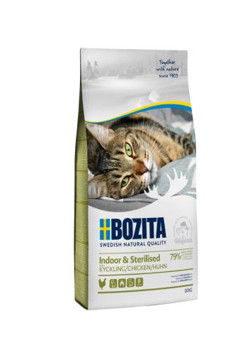 Bozita Indoor & Sterilised Chicken, Cat, 10 KG