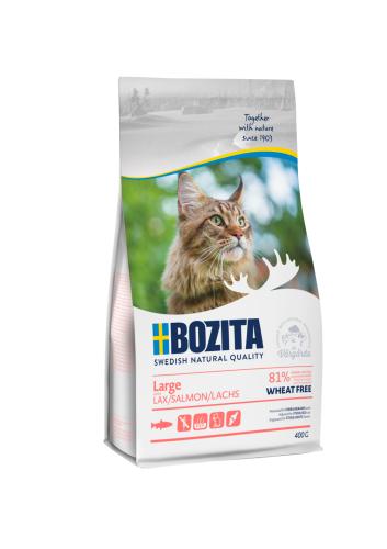 Bozita Large Wheat Free Salmon 400 g Katzenfutter mit Lachs