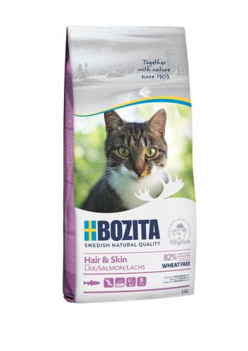 Bozita Hair & Skin Wheat free Salmon, Cat, 2 KG