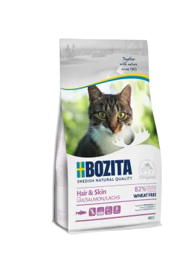 Bozita Hair & Skin Wheat Free Salmon Katzenfutter 400 g