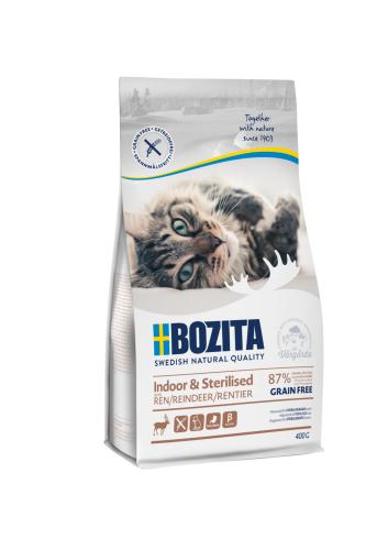 Bozita Indoor & Sterilised Grain Free Reindeer Katzenfutter 400 g