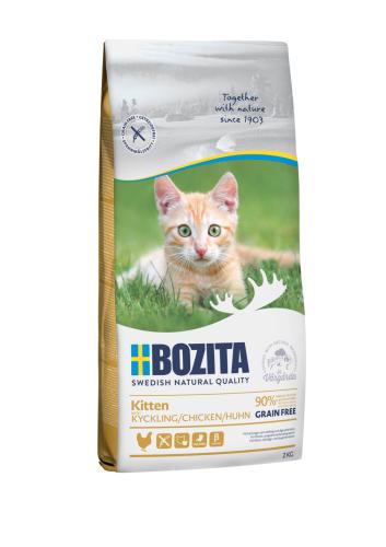 Bozita Kitten Grain free Chicken, Cat, 2 KG