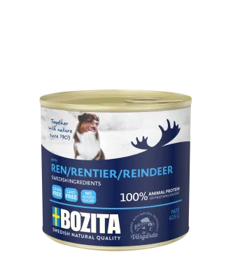 Bozita Paté mit Rentier, Dog, 625 G