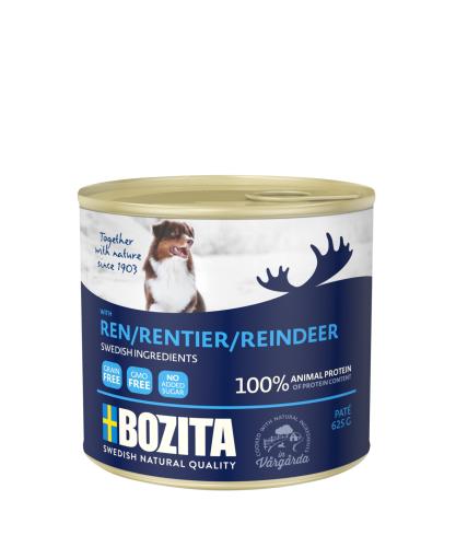 Bozita Paté mit Rentier, Dog, 625 G